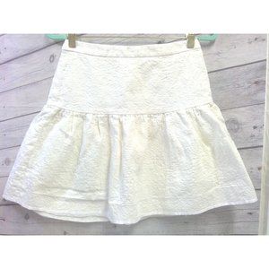 J. Crew | Circle Jacquard Skirt 100% Cotton Size 2